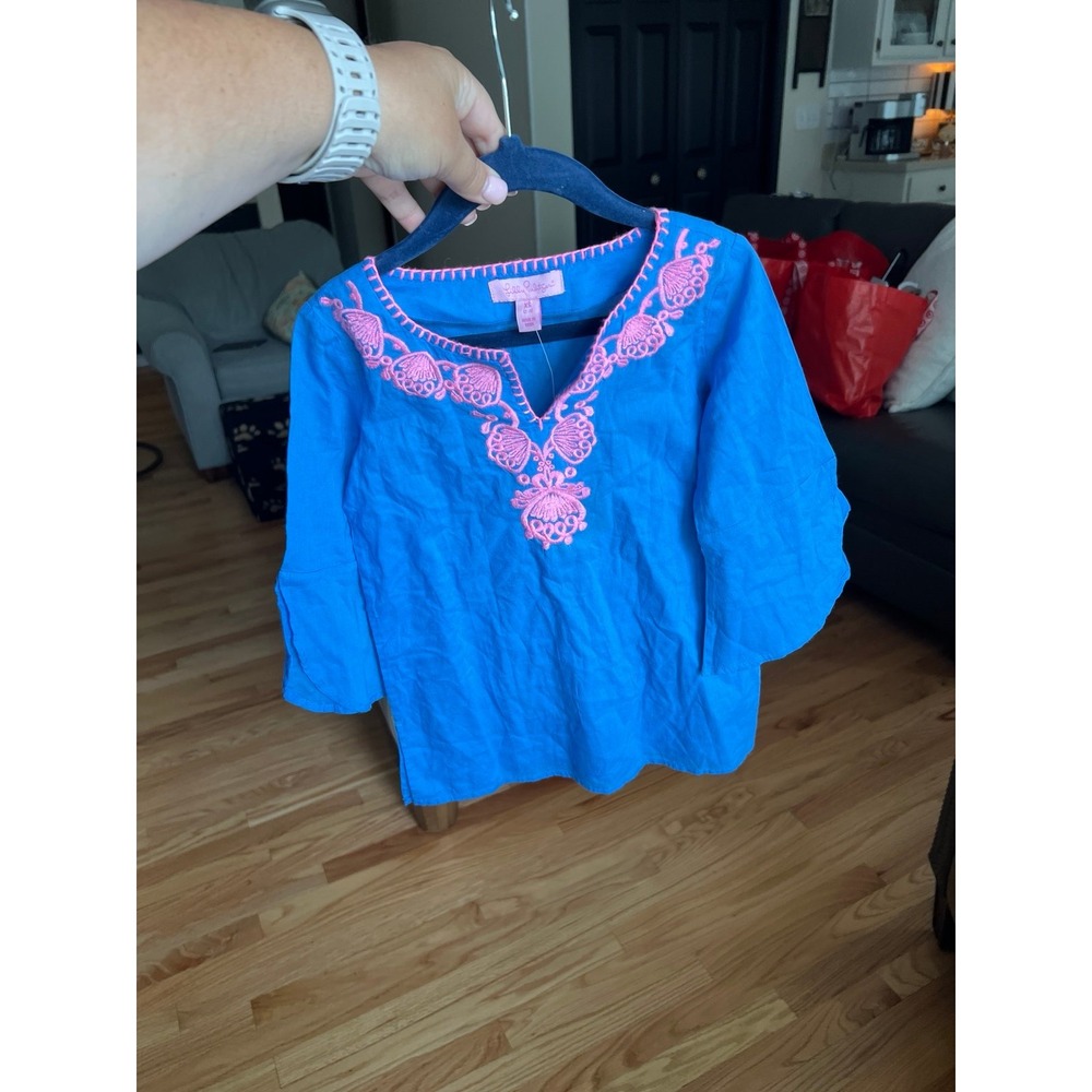 Lilly Pulitzer coverup nwt girls size XS 2-3